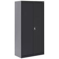 Elite Series 36 In. W X 72 In. H X 24 In. D 22-Gauge 5-Shelf Steel Freestanding Garage Storage Cabinet in Black
